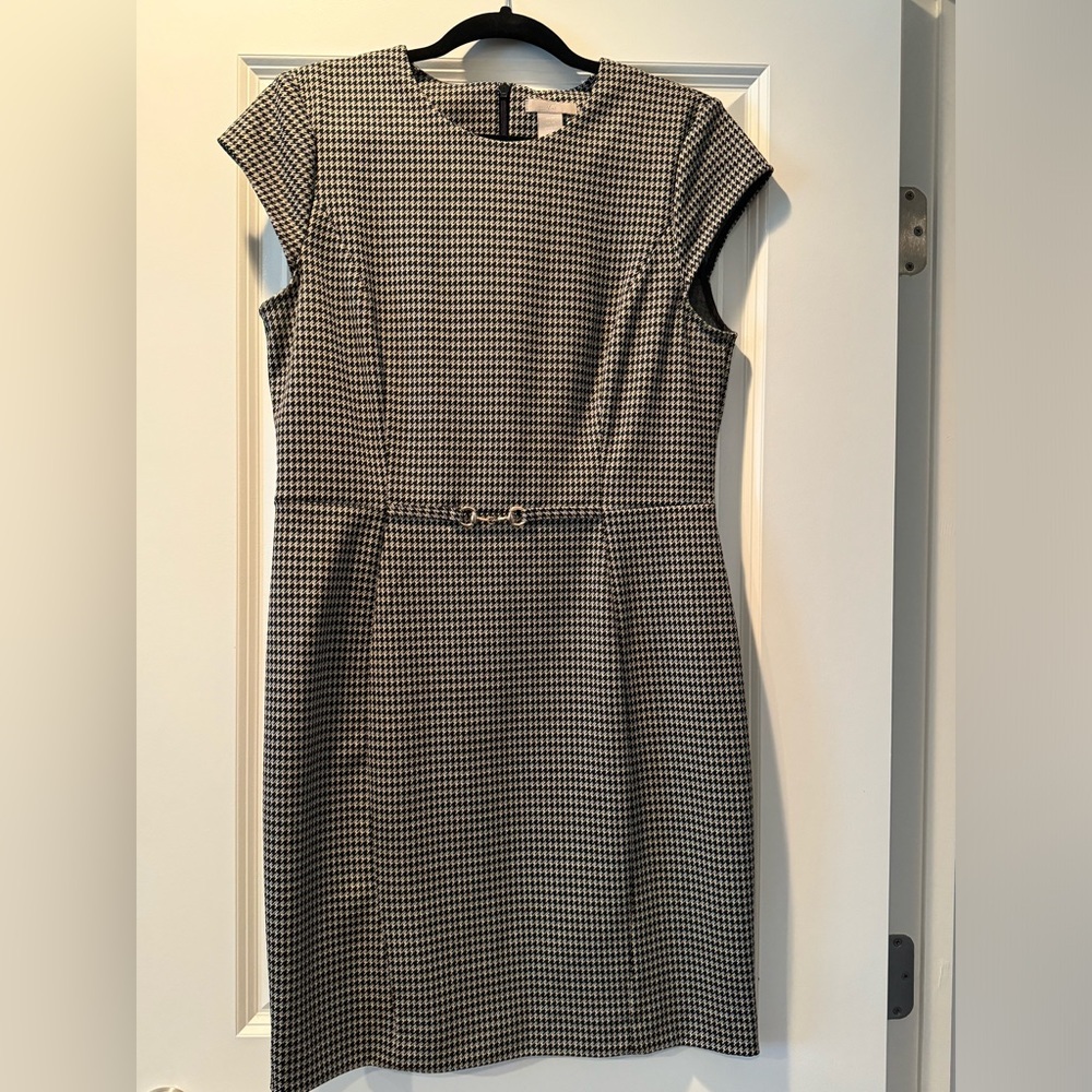 H&M Plaid work dress